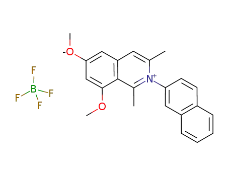 N,2'-naphthyl-6,8-dimethoxy-1,3-dimethylisoquinolinium tetrafluoroborate