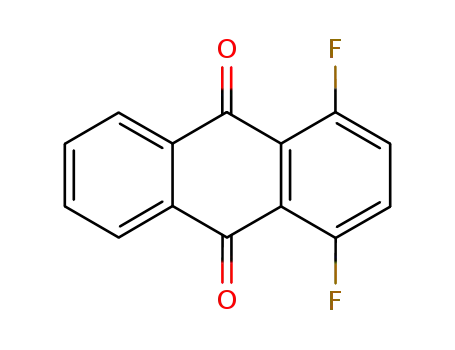 Molecular Structure of 28736-42-7 (1,4-Difluoroanthraquinone)