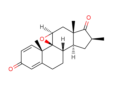 9β,11β-epoxy-16β-methylandrosta-1,4-diene-3,17-dione
