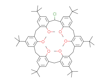 5,11,17,23,29,35-hexa-tert-butyl-2-chloro-37,38,39,40,41,42-hexamethoxycalix[6]arene