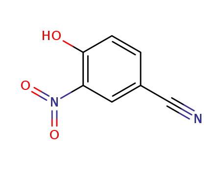 Molecular Structure of 3272-08-0 (4-Hydroxy-3-nitrobenzonitrile)