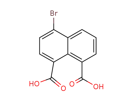 Molecular Structure of 7267-05-2 (4-Bromonaphthalic acid)