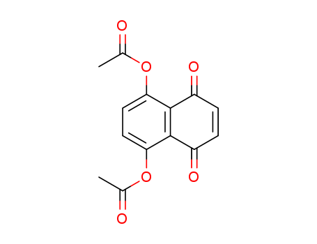 14569-45-0,5,8-dioxo-5,8-dihydronaphthalene-1,4-diyl diacetate,1,4-Naphthoquinone,5,8-dihydroxy-, diacetate (7CI,8CI);5,8-Bis(acetyloxy)-1,4-naphthalenedione;5,8-Diacetoxy-1,4-naphthoquinone;5,8-Diacetoxynaphthoquinone;NSC 117920;Naphthazarin diacetate;