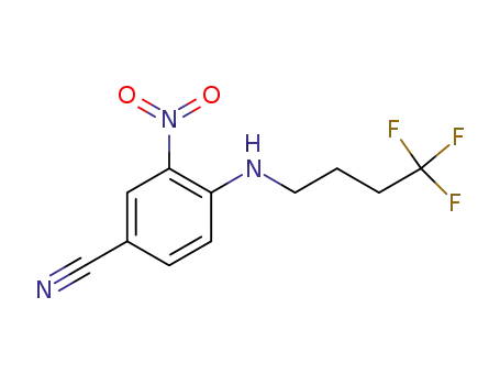 3-nitro-4-(4,4,4-trifluorobutylamino)benzonitrile