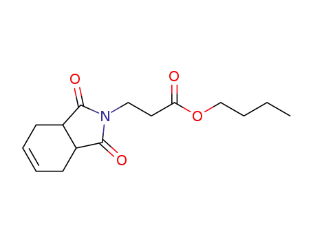 butyl 3-(3a,4,7,7a-tetrahydro-1,3-dioxo-1H-isoindol-2(3H)-yl)propanoate