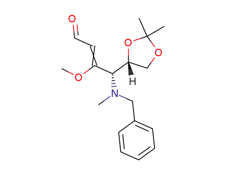 (4S,4'S)-4-(benzyl(methyl)amino)-4-(2',2'-dimethyl-1,3-dioxolan-4'-yl)-3-methoxybut-2-enal