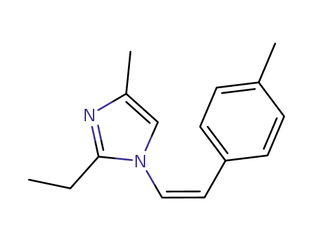 (Z)-2-ethyl-4-methyl-1-(3-methylstyryl)-1H-imidazole