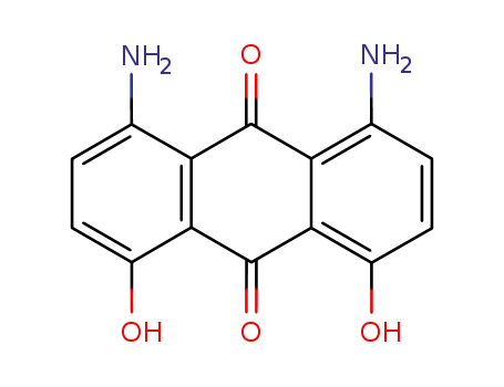Molecular Structure of 128-94-9 (1 8-DIAMINO-4 5-DIHYDROXYANTHRAQUINONE)