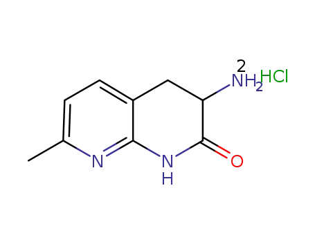 3-amino-7-methyl-3,4-dihydro-1,8-naphthyridin-2(1H)-one dihydrochloride