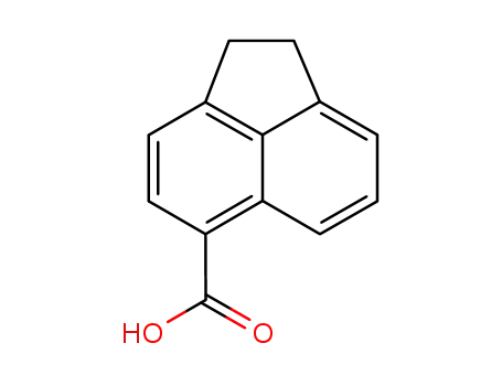 Molecular Structure of 55720-22-4 (5-Acenaphthenecarboxylic acid)