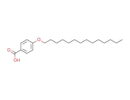 Molecular Structure of 15872-46-5 (4-n-Tetradecyloxybenzoic acid)