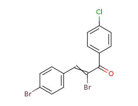 2-bromo-3-(4-bromophenyl)-1-(4-chlorophenyl)prop-2-en-1-one
