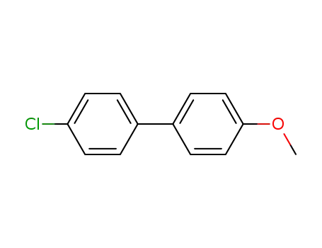 Molecular Structure of 58970-19-7 (4-CHLORO-4'-METHOXYBIPHENYL)