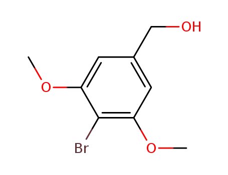 Molecular Structure of 61367-62-2 (4-BROMO-3,5-DIMETHOXYBENZYL ALCOHOL)