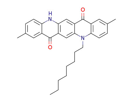2,9-dimethyl-5-octylquinolino[2,3-b]acridine-7,14(5H,12H)-dione