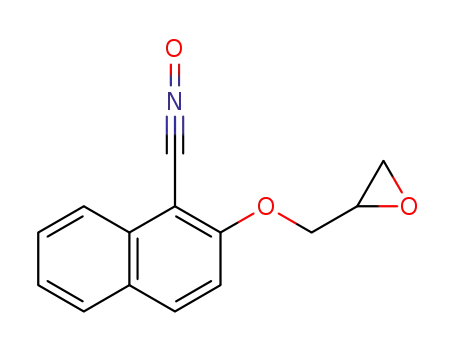 2-(glycidyloxy)-1-naphthonitrile-N-oxide