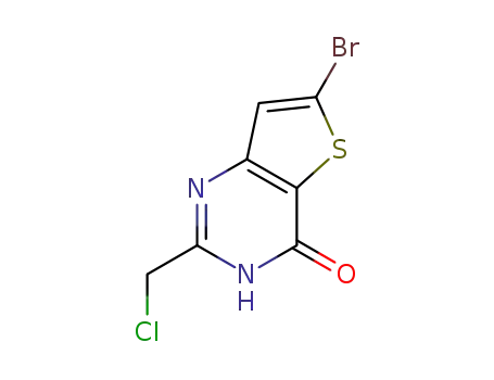 6-bromo-2-(chloromethyl)thieno[3,2-d]pyrimidin-4(3H)-one