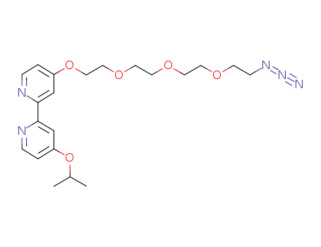 4-(tetra(ethyleneglycol)azido)-4'-isopropoxy-2,2'-bipyridine