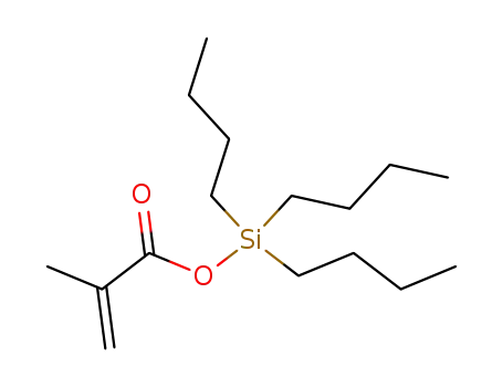 Molecular Structure of 22414-62-6 (TRI-N-BUTYL SILYL METHACRYLATE)