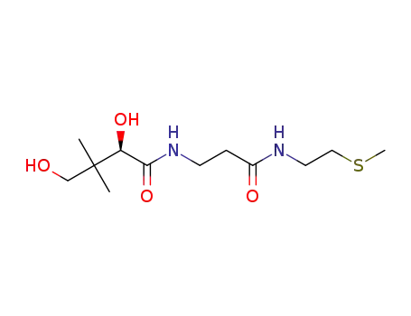 (R)-2,4-dihydroxy-3,3-dimethyl-N-(3-((2-(methylthio)ethyl)amino)-3-oxopropyl)butanamide
