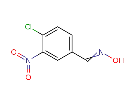 Molecular Structure of 66399-01-7 (4-CHLORO-3-NITROBENZALDEHYDE OXIME)