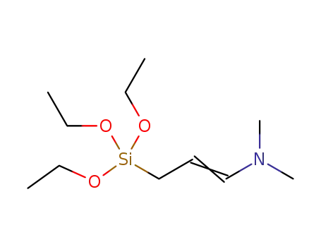 N,N-dimethyl-3-triethoxysilyl-1-propenylamine
