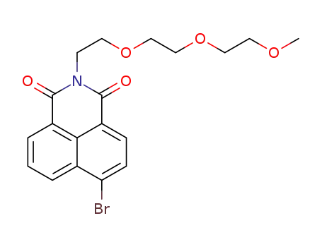 6-bromo-2-{2-[2-(2-methoxyethoxy)ethoxy]ethyl}-1H-benz[de]isoquinoline-1,3(2H)-dione