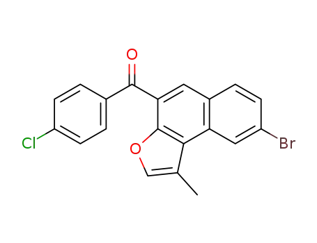 (8-bromo-1-methylnaphtho[2,1-b]furan-4-yl)(4-chlorophenyl)methanone