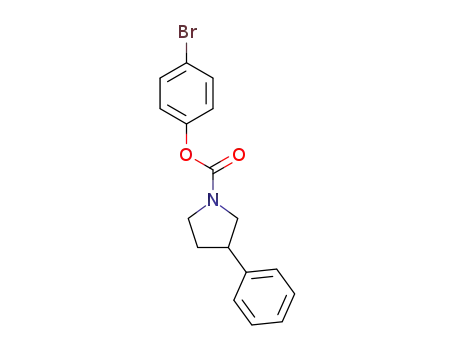 4-bromophenyl 3-phenylpyrrolidine-1-carboxylate