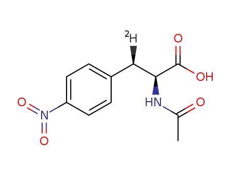 (S)-2-acetamido-3-[2H]-3(4-nitrophenyl)propanoic acid