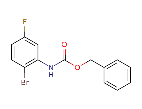 2-bromo-5-fluorobenzyloxycarbonylaniline