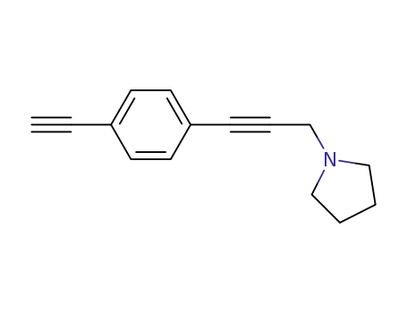 1-[3-(4-ethynylphenyl)prop-2-yn-1-yl]pyrrolidine
