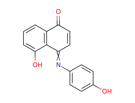5-hydroxy-4-((4-hydroxyphenyl)imino)naphthalen-1(4H)-one