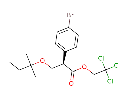 2,2,2-trichloroethyl (R)-2-(4-bromophenyl)-3-(tert-pentyloxy)propanoate