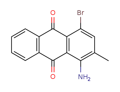 Molecular Structure of 81-50-5 (1-AMINO-4-BROMO-2-METHYLANTHRAQUINONE)
