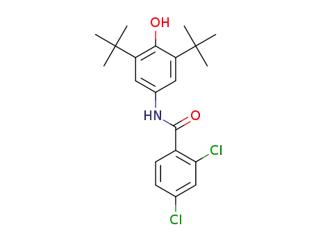 2,4-dichloro-N-(3,5-di-tert-butyl-4-hydroxyphenyl)benzamide
