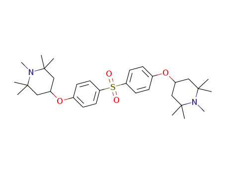 4,4’-((sulfonylbis(4,1-phenylene))bis(oxy))bis(1,2,2,6,6-pentamethylpiperidine)