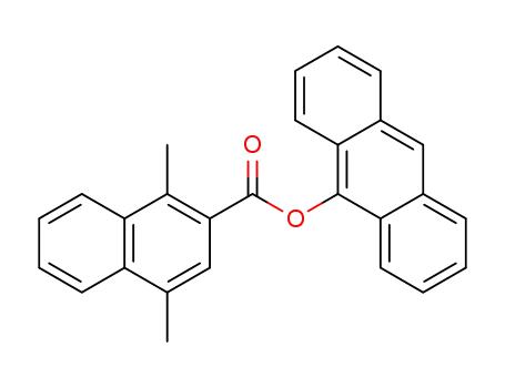 2-(9'-anthryloxy)carbonyl-1,4-dimethylnaphthalene