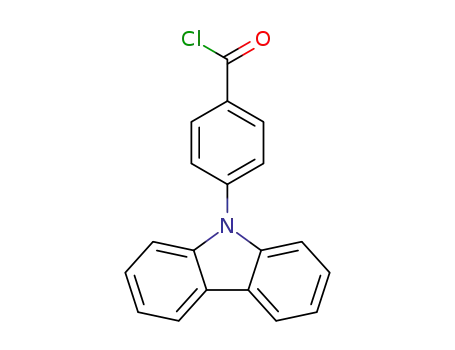 4-(9H-carbazol-9-yl)benzoyl chloride