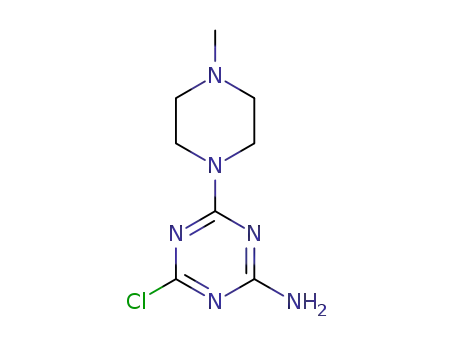 4-chloro-6-(4-methylpiperazin-1-yl)-1,3,5-triazin-2-amine