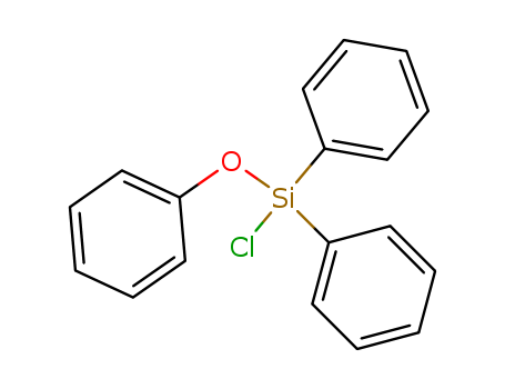 Molecular Structure of 18557-45-4 (Silane, chlorophenoxydiphenyl-)
