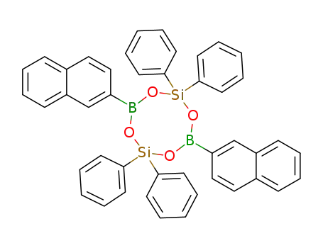 4,8-di(naphthalen-2-yl)-2,2,6,6-tetraphenyl-1,3,5,7,2,6,4,8-tetraoxadisiladiborocane