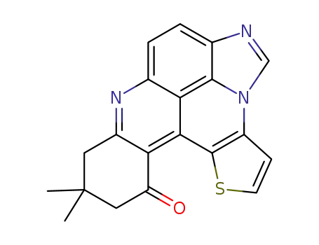 11,11-dimethyl-11,12-dihydroimidazo[4,5,1-ij]quinolino[4,3,2-de]thieno[3,2-b]quinolin-13(10H)-one
