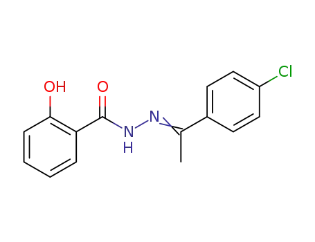 N'-[2-(4-chlorophenyl)-2-ethylidene]-2-hydroxybenzohydrazide