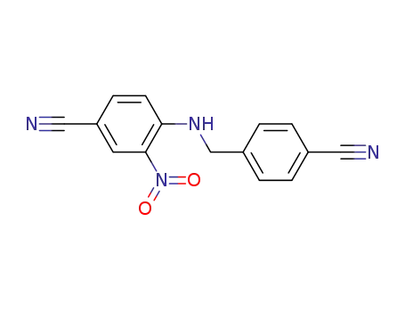 4-(N-4-cyanobenzylamino)-3-nitro-benzonitrile