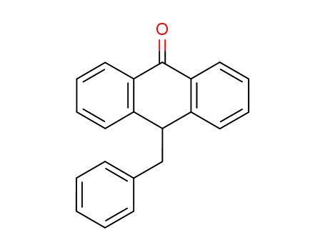 Molecular Structure of 16603-23-9 (9(10H)-Anthracenone, 10-(phenylmethyl)-)