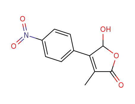 3-methyl-5-hydroxy-4-(4-nitrophenyl)-2(5H)-furanone