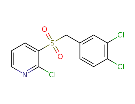 2-chloro-3-(3',4'-dichloro)benzylsulfonylpyridine