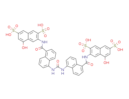 5,5'-dihydroxy-3,3'-(5,5'-ureylene-bis-[1]naphthoylamino)-bis-naphthalene-2,7-disulfonic acid