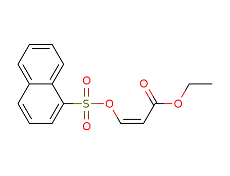 ethyl (Z)-3-(naphthalen-1-ylsulfonyloxy)acrylate